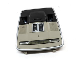 Thumbnail 2: 13 RANGE ROVER (L405) FRONT OVERHEAD DOME LIGHT LAMP w/ SWITCHES (Beige & Black)