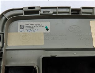 Thumbnail 6: 13 RANGE ROVER (L405) FRONT OVERHEAD DOME LIGHT LAMP w/ SWITCHES (Beige & Black)