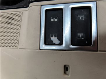 Thumbnail 8: 13 RANGE ROVER (L405) FRONT OVERHEAD DOME LIGHT LAMP w/ SWITCHES (Beige & Black)