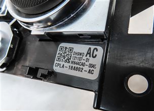 Thumbnail 9: 2013 RANGE ROVER (L405) FRONT HEATER A/C TEMPERATURE CLIMATE CONTROL PANEL