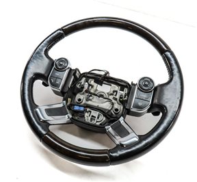 13-22 RANGE ROVER DISCOVERY HEATED STEERING WHEEL w/SWITCHES PADDLES (BLACK)