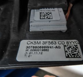Thumbnail 12: 13-22 RANGE ROVER DISCOVERY HEATED STEERING WHEEL w/SWITCHES PADDLES (BLACK)