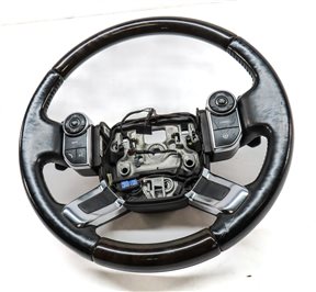 Thumbnail 2: 13-22 RANGE ROVER DISCOVERY HEATED STEERING WHEEL w/SWITCHES PADDLES (BLACK)