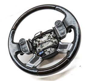 Thumbnail 3: 13-22 RANGE ROVER DISCOVERY HEATED STEERING WHEEL w/SWITCHES PADDLES (BLACK)