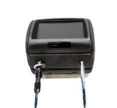 Thumbnail 6: 13 RANGE ROVER L405 FRONT RIGHT PASSENGER HEADREST VIDEO MEDIA SCREEN(Espresso)