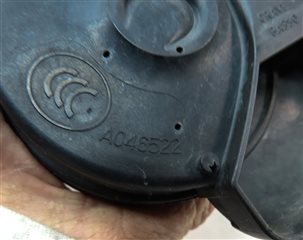 Thumbnail 5: 2006-2012 MERCEDES BENZ GL ML R CLASS (W164 W251 X164) HIGH & LOW TONE HORN SET