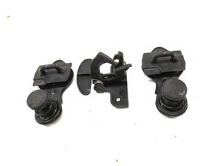 Thumbnail 2: 2011 MERCEDES GL450 (X164) FRONT LEFT & RIGHT HOOD SAFETY HOOK CATCH LATCH SET/3