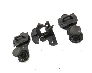 Thumbnail 3: 2011 MERCEDES GL450 (X164) FRONT LEFT & RIGHT HOOD SAFETY HOOK CATCH LATCH SET/3