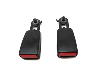 Thumbnail 2: 11 MERCEDES GL450 (X164) REAR 3RD ROW LEFT & RIGHT SEATBELT BUCKLE RECEIVER SET