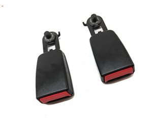 Thumbnail 3: 11 MERCEDES GL450 (X164) REAR 3RD ROW LEFT & RIGHT SEATBELT BUCKLE RECEIVER SET