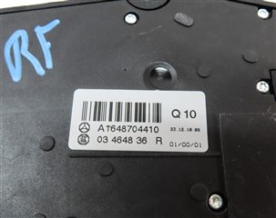 Thumbnail 6: 2011 MERCEDES GL450 (X164) FRONT RIGHT PASSENGER MEMORY SEAT ADJUST SWITCH BLACK