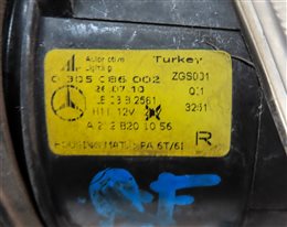 Thumbnail 9: 06-11 MERCEDES C250 C350 E300 GL320 GL450 R320 R350 R500 - RIGHT FOG LIGHT LAMP