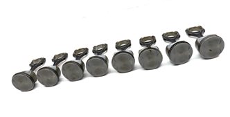Thumbnail 3: 06-12 MB C E GL ML CLK R CLASS 4.6L M273 ENGINE PISTON & CONNECTING ROD SET/8