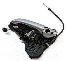 11 MERCEDES GL450 X164 FRONT LEFT DRIVER EXTERIOR STANDARD DOOR HANDLE (Silver)
