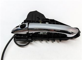 Thumbnail 4: 11 MERCEDES GL450 X164 FRONT LEFT DRIVER EXTERIOR STANDARD DOOR HANDLE (Silver)
