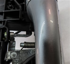 Thumbnail 6: 2011 MERCEDES GL450 (X164) REAR RIGHT EXTERIOR STANDARD DOOR HANDLE (Silver)