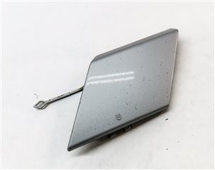 Thumbnail 3: 2011 MERCEDES GL450 (X164) FRONT BUMPER TOW HOOK COVER TRIM w/DONGLE (Silver)
