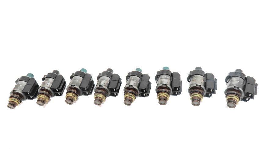 Thumbnail 2: 04-18 MERCEDES C CL E GL G ML S SLK 722.9 TRANSMISSION VALVE BODY SOLENOID SET-8