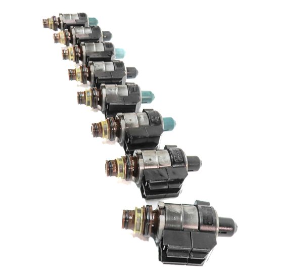 Thumbnail 3: 04-18 MERCEDES C CL E GL G ML S SLK 722.9 TRANSMISSION VALVE BODY SOLENOID SET-8