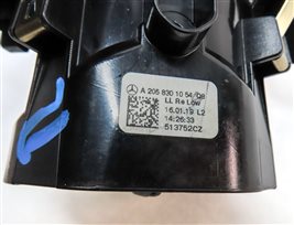Thumbnail 6: 2019 MERCEDES GLC300 (X253) FRONT RIGHT PASSENGER HEAT AIR AC DASH VENT (BLACK)