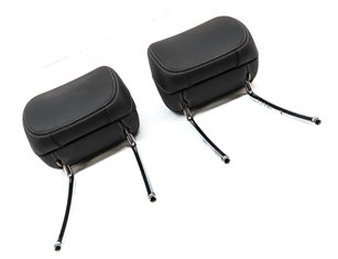 Thumbnail 3: 19 MERCEDES GLC300 X253 FRONT LEFT DRIVER & RIGHT PASSENGER HEADREST SET (Black)
