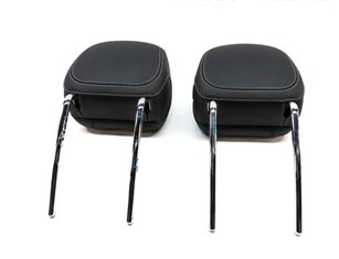 Thumbnail 6: 19 MERCEDES GLC300 X253 FRONT LEFT DRIVER & RIGHT PASSENGER HEADREST SET (Black)