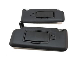 Thumbnail 2: 2016-2021 MERCEDES C300 GLC300 GLC43 (W205 X253) FRONT SUNVISOR SET-2 (BLACK)