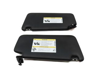 Thumbnail 5: 2016-2021 MERCEDES C300 GLC300 GLC43 (W205 X253) FRONT SUNVISOR SET-2 (BLACK)