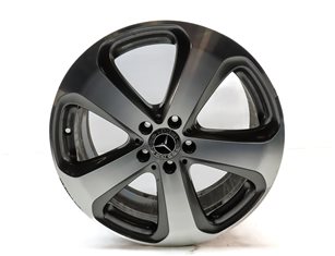 Thumbnail 2: 16-23 GLC300 GLC350e X253 19X8 INCH 5 SPOKE WHEEL RIM MACHINED w/ BLACK POCKETS
