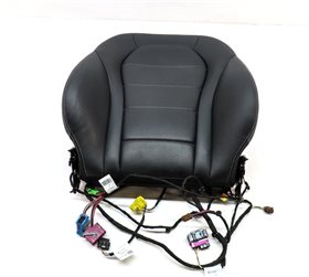 Thumbnail 2: 19 MERCEDES GLC300 (X253) FRONT RIGHT PASSENGER UPPER HEAT MEM SEAT BACK (Black)