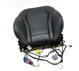 Thumbnail 3: 19 MERCEDES GLC300 (X253) FRONT RIGHT PASSENGER UPPER HEAT MEM SEAT BACK (Black)