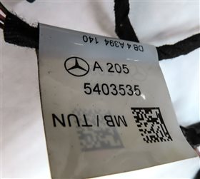 Thumbnail 7: 19 MERCEDES GLC300 (X253) FRONT RIGHT PASSENGER UPPER HEAT MEM SEAT BACK (Black)