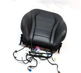 19 MERCEDES GLC300 X253 FRONT LEFT DRIVER UPPER HEATED MEMORY SEAT BACK (Black)