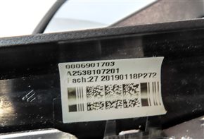 Thumbnail 10: 17-20 MERCEDES GLC43 GLC300 GLC350E (X253) RIGHT PFOLD BLIND SPOT MIRROR (Gray)