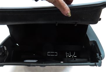 Thumbnail 6: 16-23 MERCEDES GLC CLASS X253 FRONT RIGHT GLOVEBOX COMPARTMENT (BLACK)