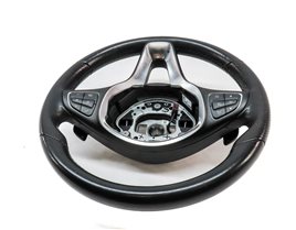 Thumbnail 4: 17-19 MERCEDES GLC CLASS X253 LEFT DRIVER SPORT STEERING WHEEL w/SWITCHES(BLACK)