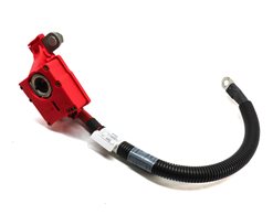11 BMW X5 E70 3.0L TURBO (N55) POST TERMINAL POSITIVE BATTERY CABLE LEAD BLOWOUT