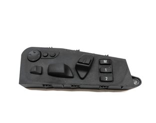 Thumbnail 2: 2011 BMW X5 (E70) FRONT LEFT DRIVER MEMORY SEAT POSITION ADJUST SWITCH w/LUMBAR