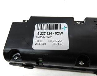 Thumbnail 7: 2007-2014 BMW X5 X5M X6 X6M (E70 E71) FRONT HEATER A/C TEMPERATURE CONTROL PANEL