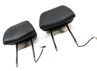 Thumbnail 3: 2010-2014 BMW X5 X6 (E70 E71 E72) FRONT LEFT & RIGHT SEAT HEADREST SET-2 (Black)
