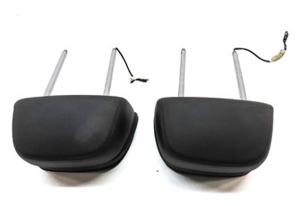 Thumbnail 5: 2010-2014 BMW X5 X6 (E70 E71 E72) FRONT LEFT & RIGHT SEAT HEADREST SET-2 (Black)