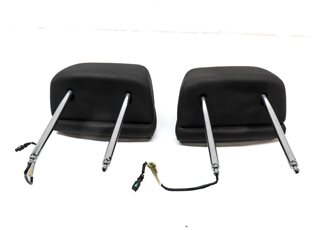 Thumbnail 6: 2010-2014 BMW X5 X6 (E70 E71 E72) FRONT LEFT & RIGHT SEAT HEADREST SET-2 (Black)