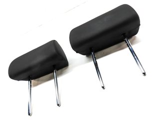 Thumbnail 3: 2009-2013 BMW X5 (E70) LEFT & RIGHT REAR 2nd ROW SEAT HEADREST SET-2 (Black)