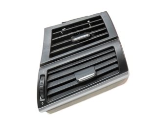 Thumbnail 3: 2011 BMW X5 (E70) FRONT RIGHT PASSENGER DASH HEAT AIR AC HVAC VENT (BLACK)