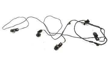 Thumbnail 2: 2011 BMW X5 (E70) REAR PARK DISTANCE CONTROL PDC SENSOR SET/4 w/HARNESS (Blue)
