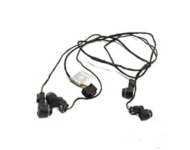 Thumbnail 1: 2011 BMW X5 (E70) FRONT PARK DISTANCE CONTROL PDC SENSOR SET/4 w/HARNESS (Blue)