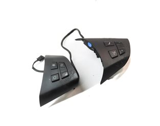 Thumbnail 3: 11 BMW X5 (E70) LEFT DRIVER STEERING WHEEL SELECT PHONE SOUND BUTTON SWITCH SET