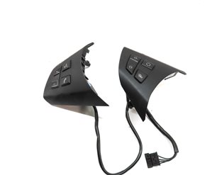 Thumbnail 4: 11 BMW X5 (E70) LEFT DRIVER STEERING WHEEL SELECT PHONE SOUND BUTTON SWITCH SET