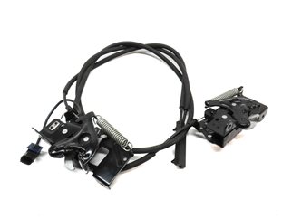 Thumbnail 2: 2014 BMW 328D (F30) FRONT HOOD BONNET LID LOWER LOCK LATCH SET/2 w/CABLE