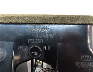 Thumbnail 6: 2014 BMW 328D (F30) REAR CENTER CONSOLE HEATER HEAT AIR AC HVAC VENT (BLACK)